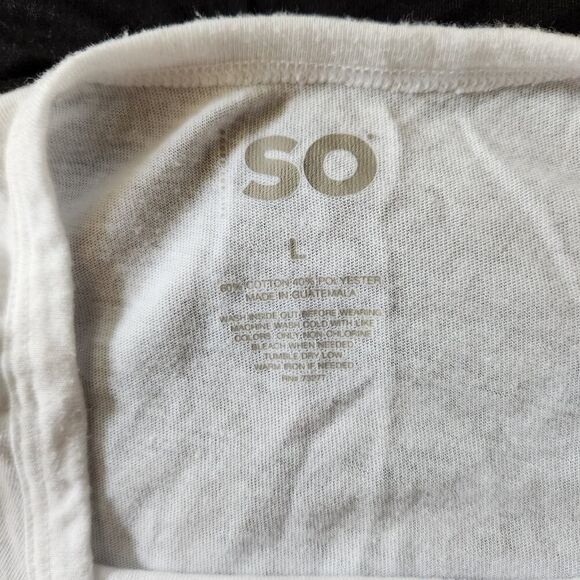 2 Pullover Tops Large Tahari, SO Casual Long Sleeve Tee Crew Scoop Neck Pullover - Picture 5 of 5